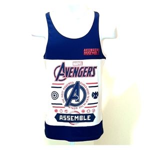 MARVEL MEN'S AVENGERS ASSEMBLE TANK TOP